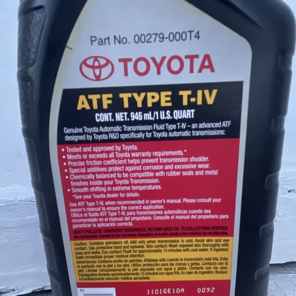 ATF TYPE T-IV Automatic Transmission Fluid