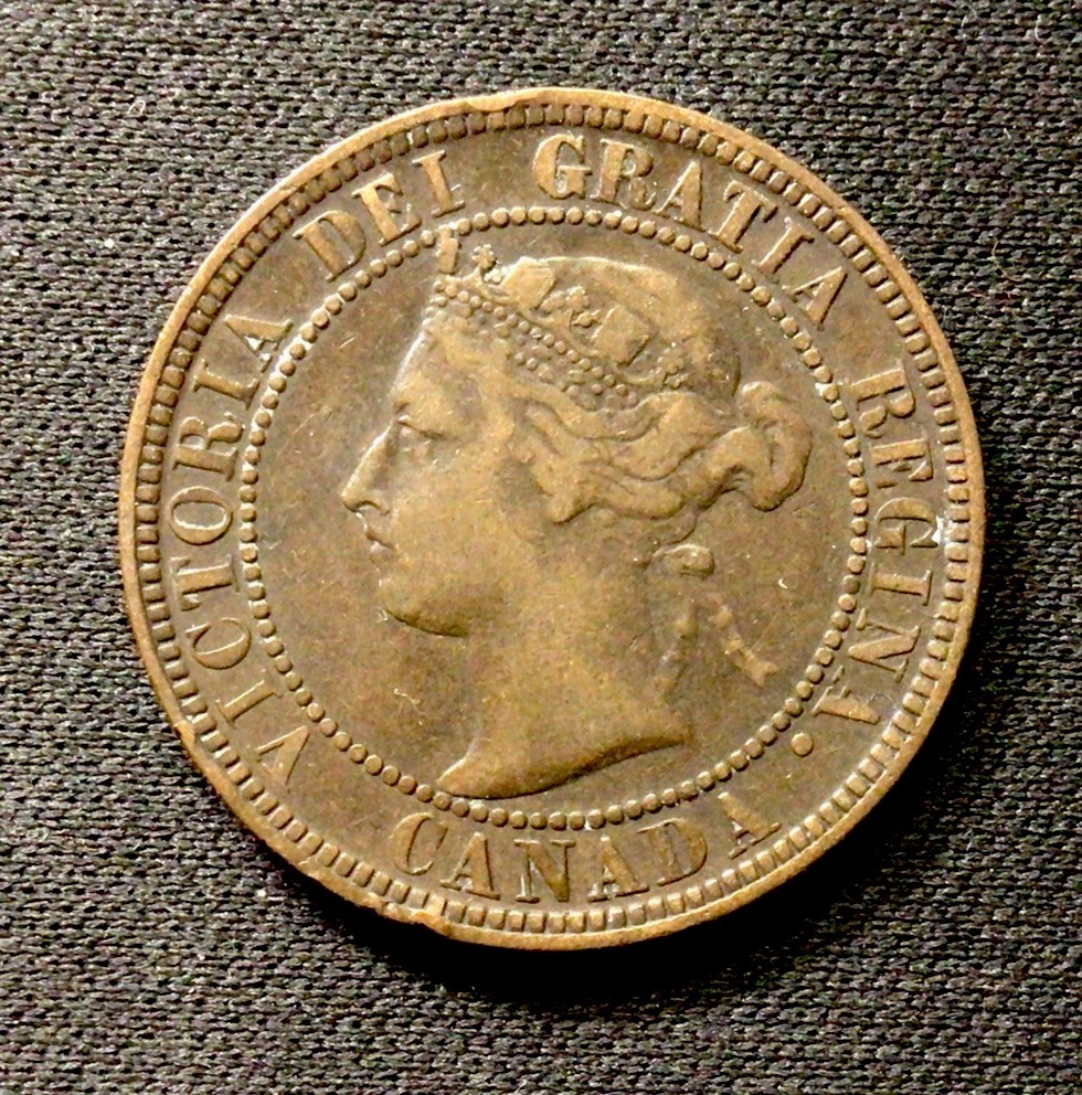 1896 Canada One Cent! ENN Coins