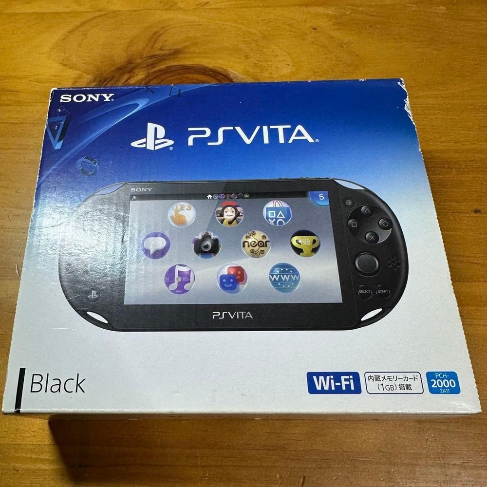 PSVita 2000 Console Black 5922 From Japan