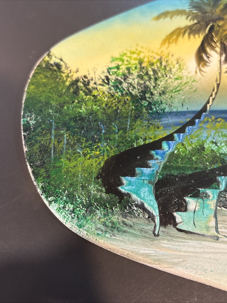 Hand Painted Mini 21.5 inch Surfboard