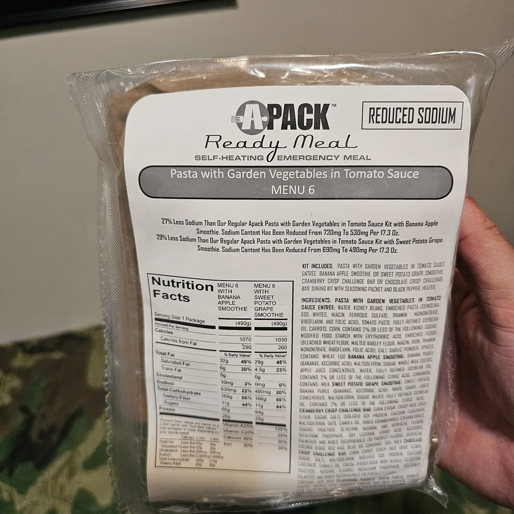 USGI OCP Multicam Assault Pack/Bugout Bag 6 MRE Survival Bundle