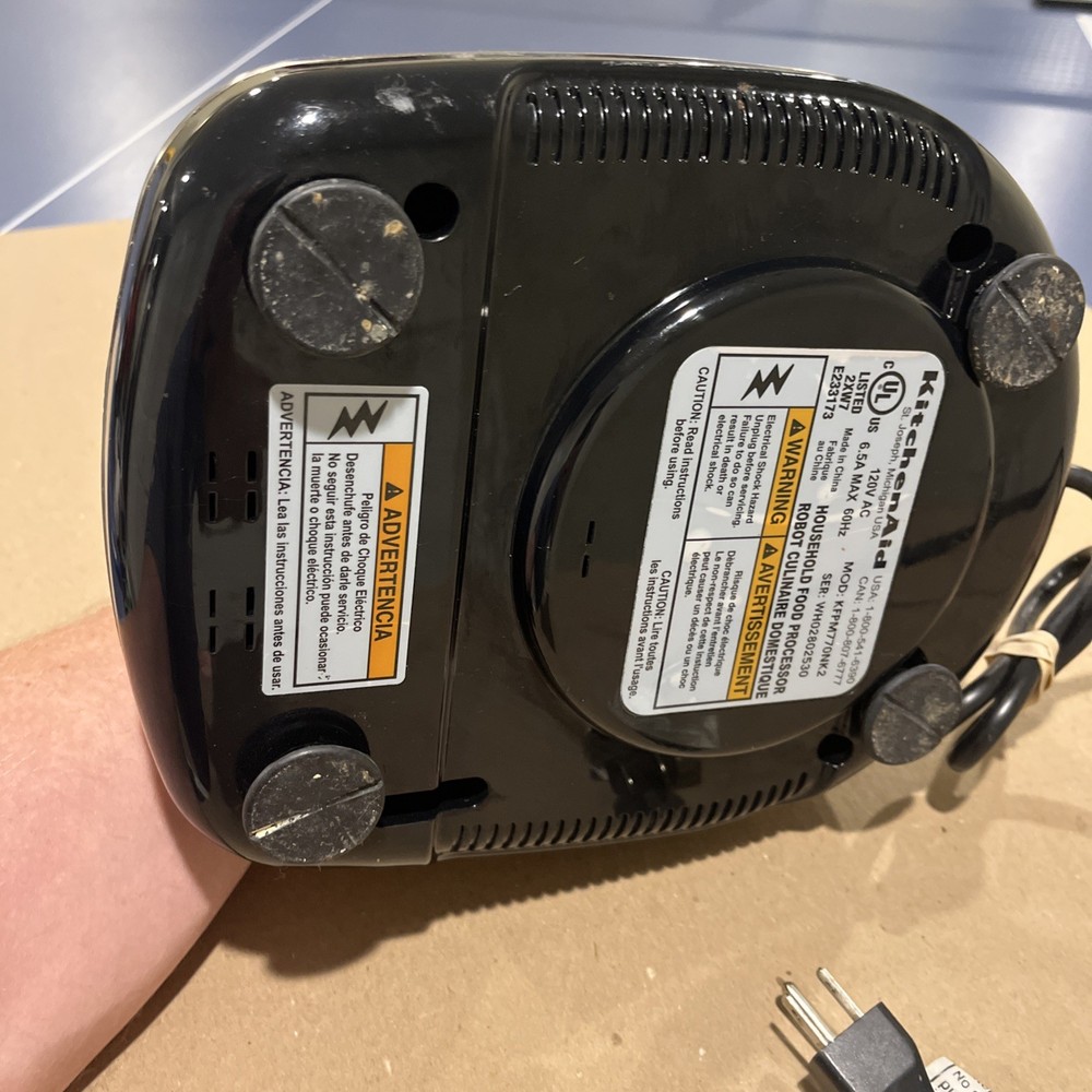 KitchenAid KFPM770 Replacement Motor Base Only / Pre-owned / Video For Function