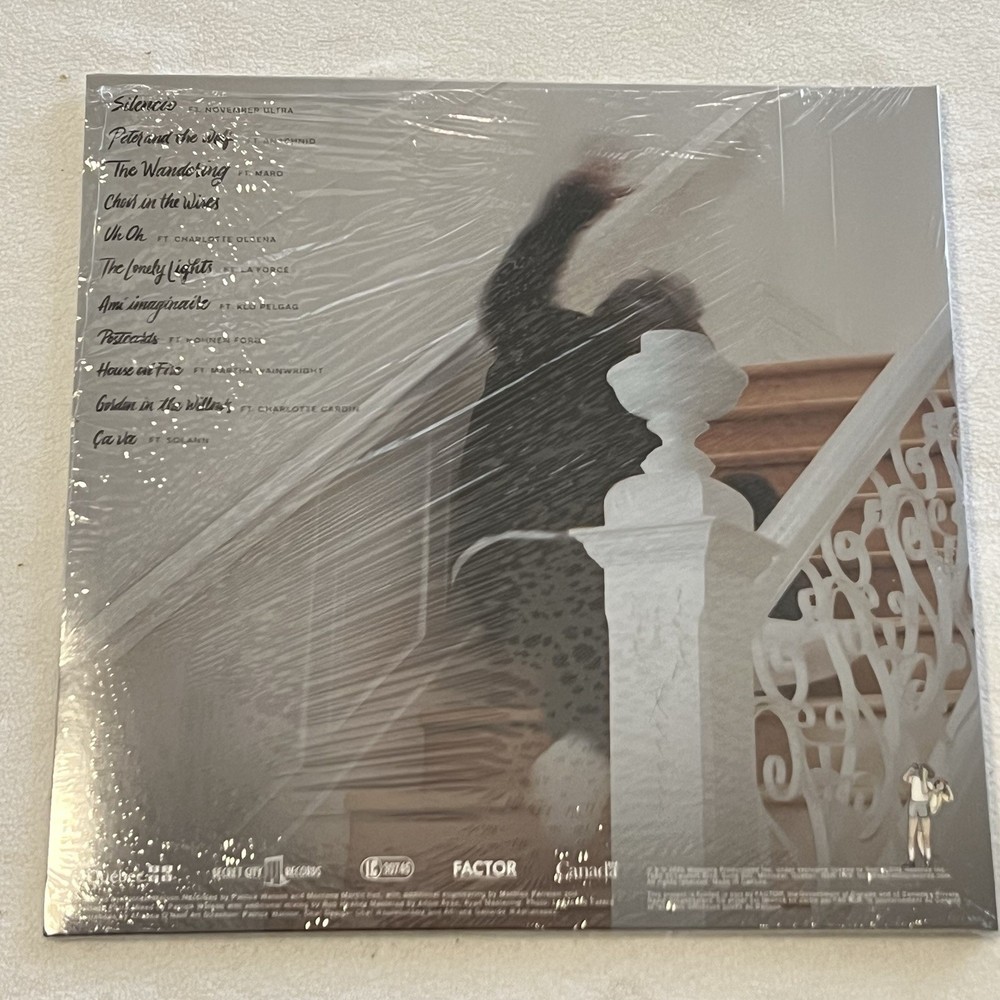 Patrick Watson SIGNED Uh Oh White Colored Vinyl Limited Edition /200