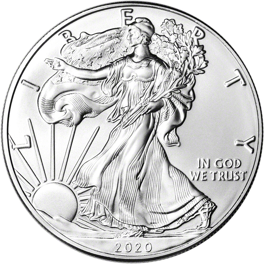2020 American Silver Eagle - NGC MS69