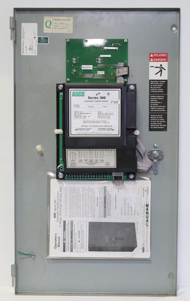 ASCO Power Transfer Switch, for parts