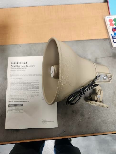 Bogen AHS-A Horn Speaker Self-Amplified