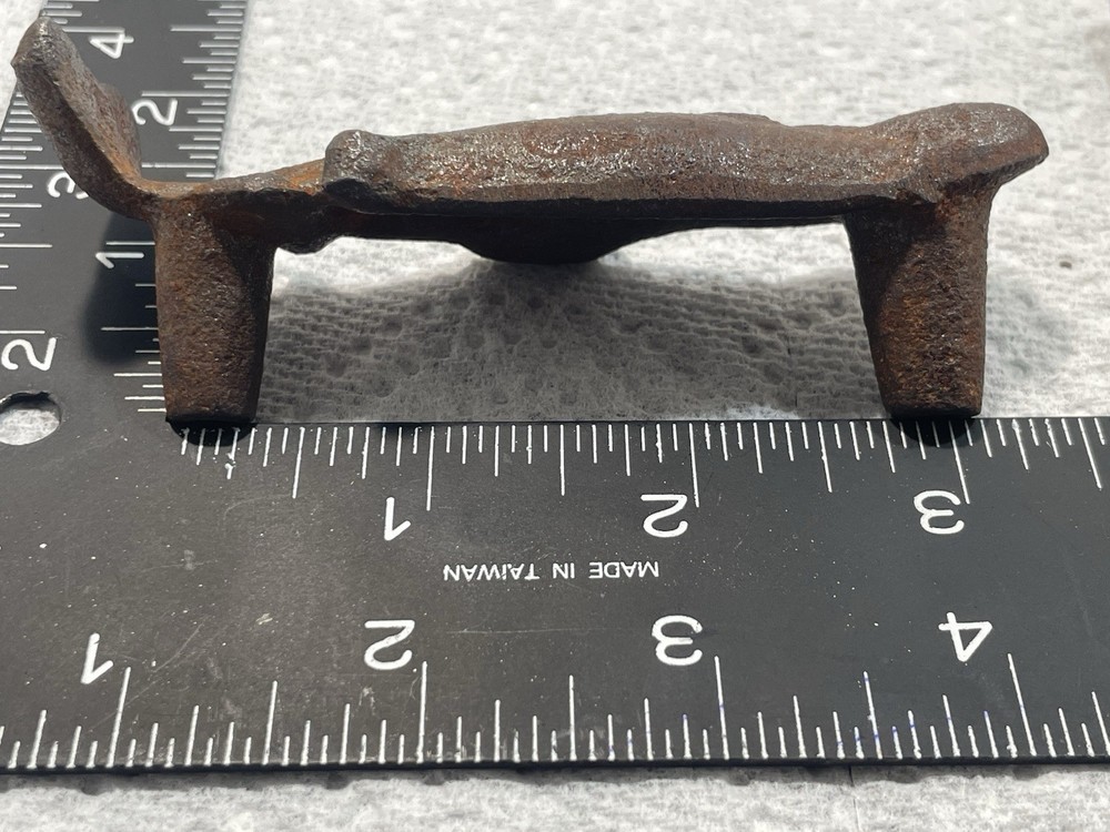 Vintage Iron Salmon Fish Drawer Pulls