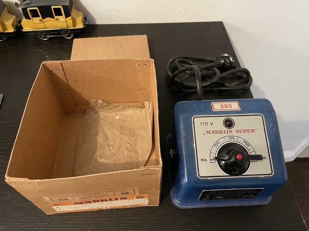 Marklin Super 280A Train Transformer Vintage w/Box 110V