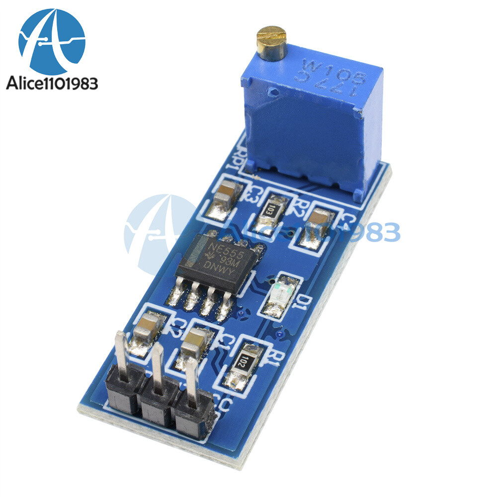 2/5/10PCS NE555 Adjustable Frequency Pulse Generator Module For Arduino Car