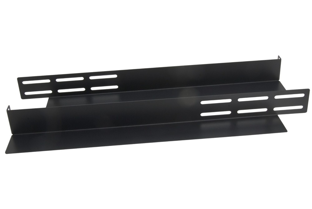 Adjustable 1 Space 1U Server Rack Shelf 4-Post Mount Shelves Rail Rails Network