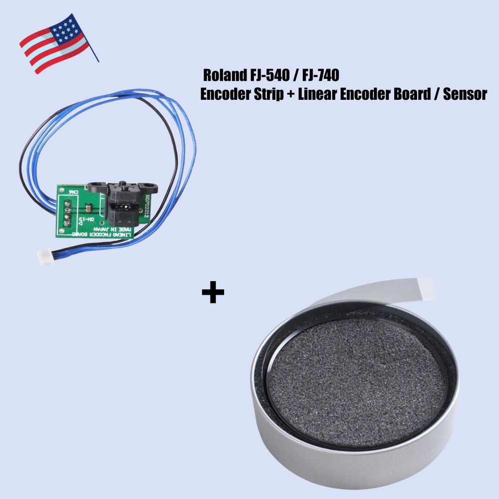 New for Roland FJ-540 / FJ-740 Encoder Strip + Linear Encoder Board / Sensor