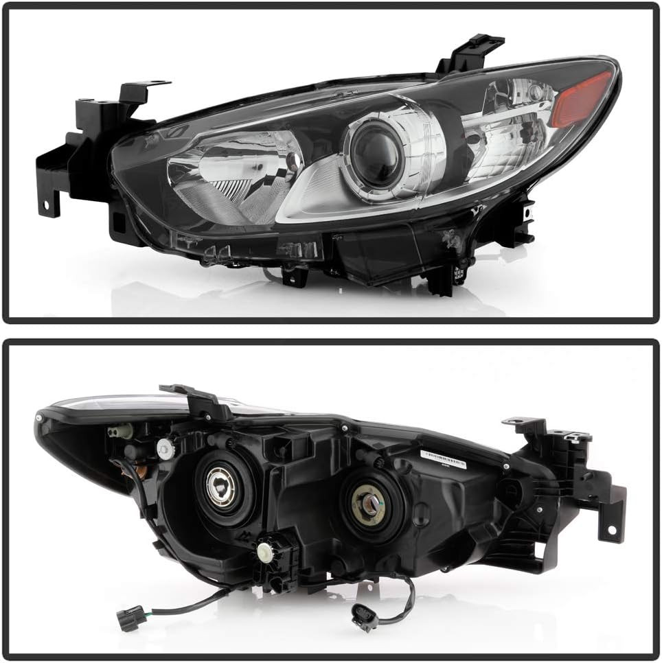 - for [Halogen Model] 2014-2017 Mazda 6 Factory Style Projector Headlight Headlm