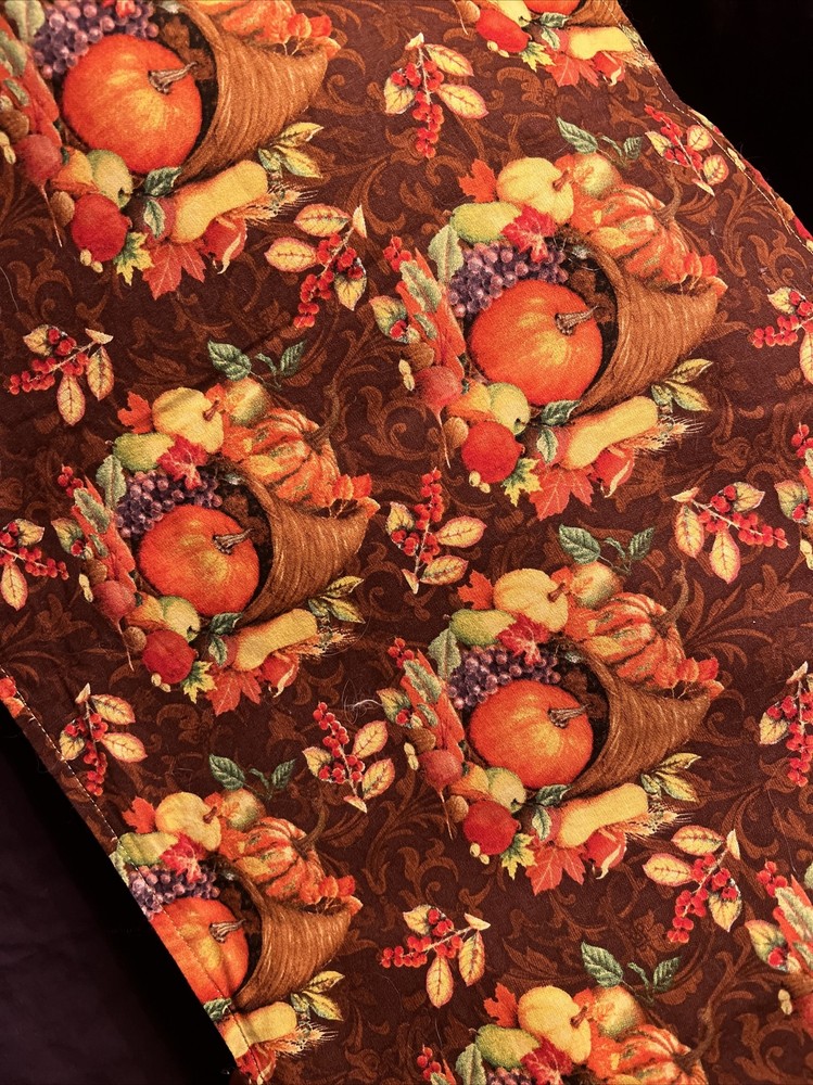 Reversible Table Runner - 41" - Christmas and Fall themed