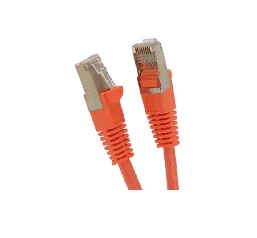 4ft Cat6 Shielded SSTP  S/FTP Ethernet Booted Patch Cable 4ft purple