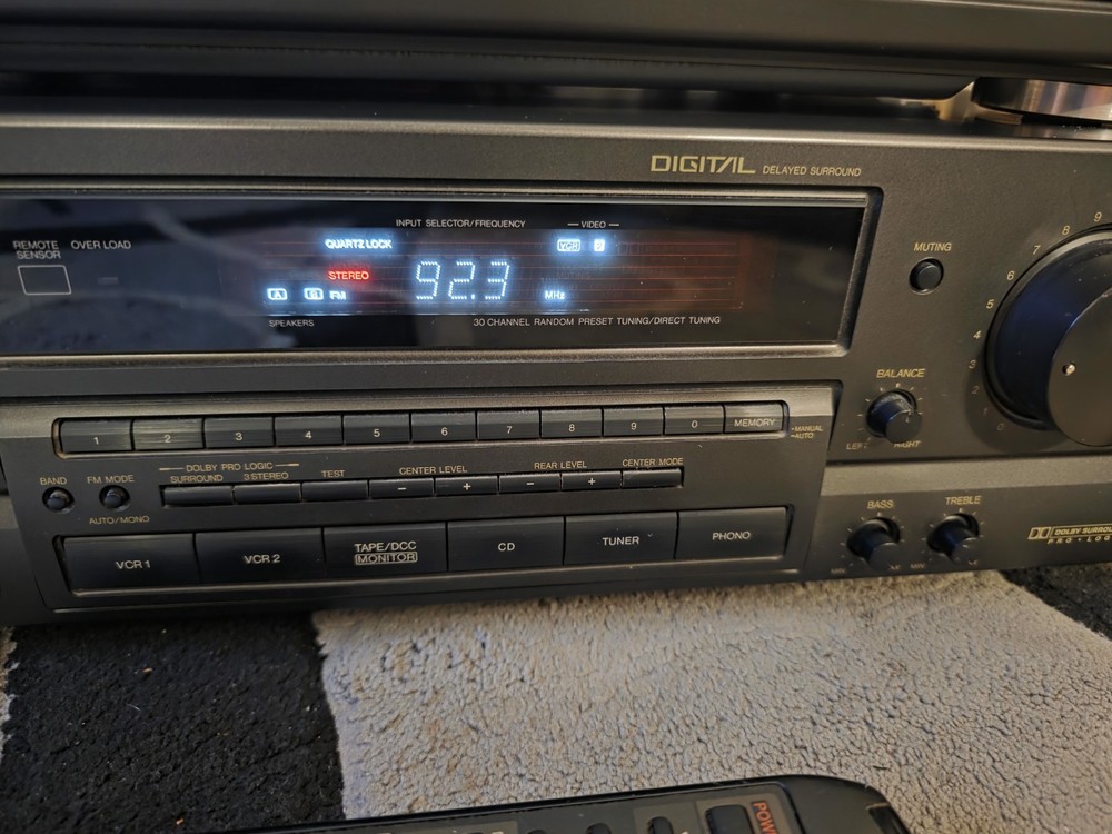 Technics SA-GX350 - 5 Ch Stereo Reciever Tested Working Read Description