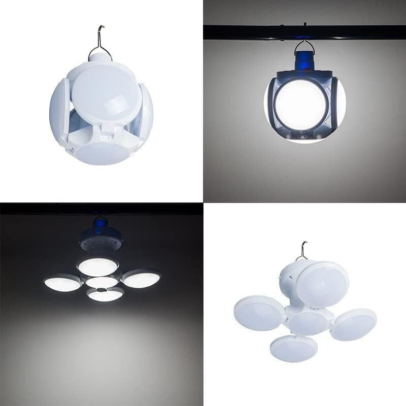 Solar Powered Emergency Camping Lantern - Waterproof, Multi-Function LED Light