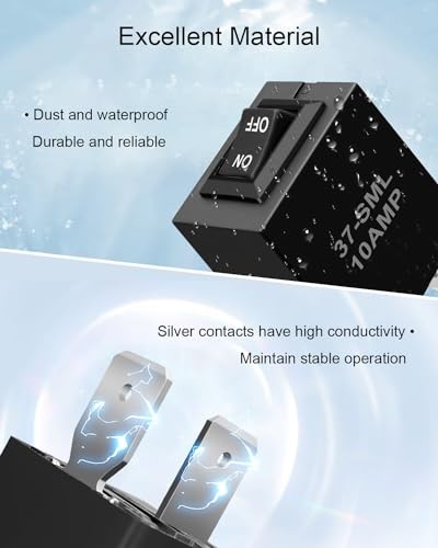 9038 Relay Bypass Switch Replacement Kit - 6Pcs Relay Tester, Without Amp Loop