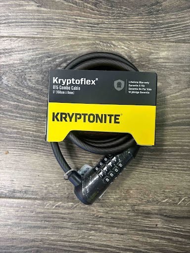 Kryptonite 5' KryptoFlex 815 combo Cable