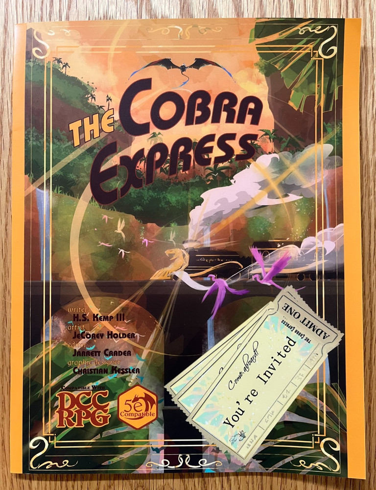 The Cobra Express - DCC / Dungeons & Dragons 5E