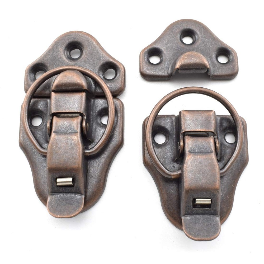 SDTC Tech 2-Pack Retro Red Bronze Style Box Toggle Latch Antique red bronze