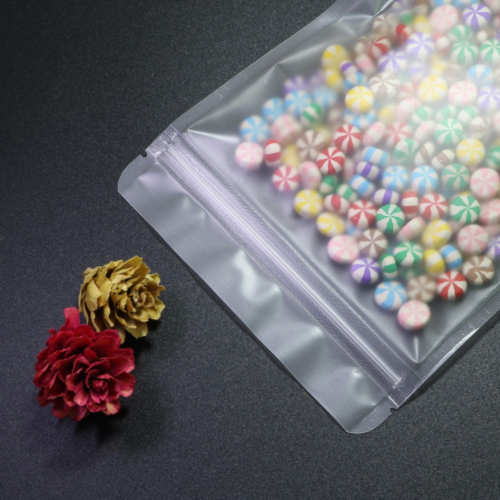Many Sizes/Quantities Sample Option Flat Matte Frosted Clear-Poly QuickQlickBags