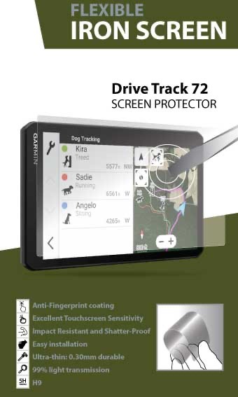 Garmin Iron Screen Protector For DriveTrack 72