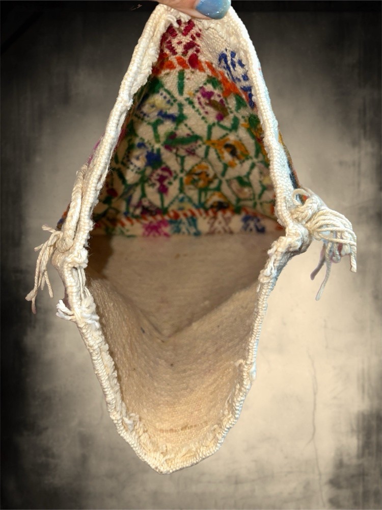 Peruvian Shipibo Native Embroidered Bag