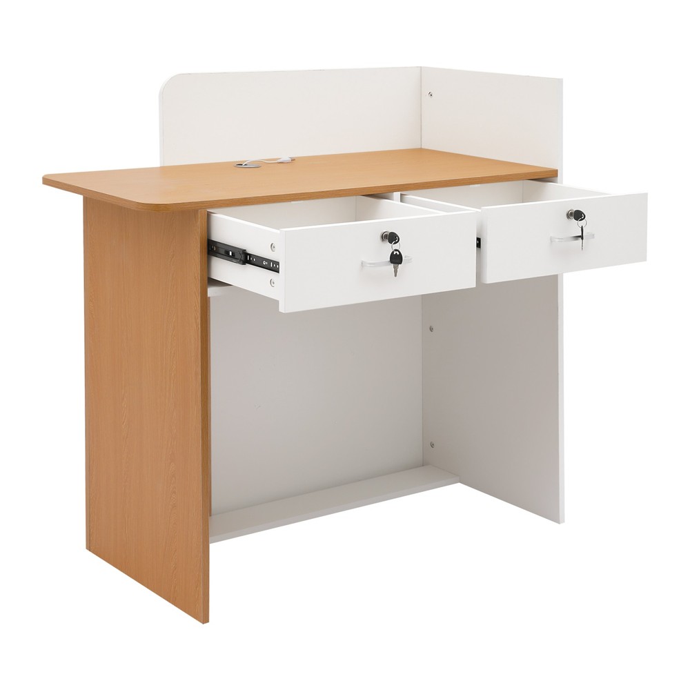 5v Reception Desk With Led Light Front Desk Reception Counter Reception Desk