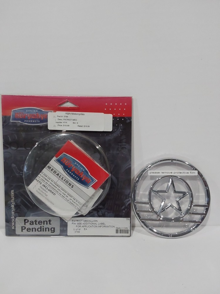 Kuryakyn Patriot Medallion