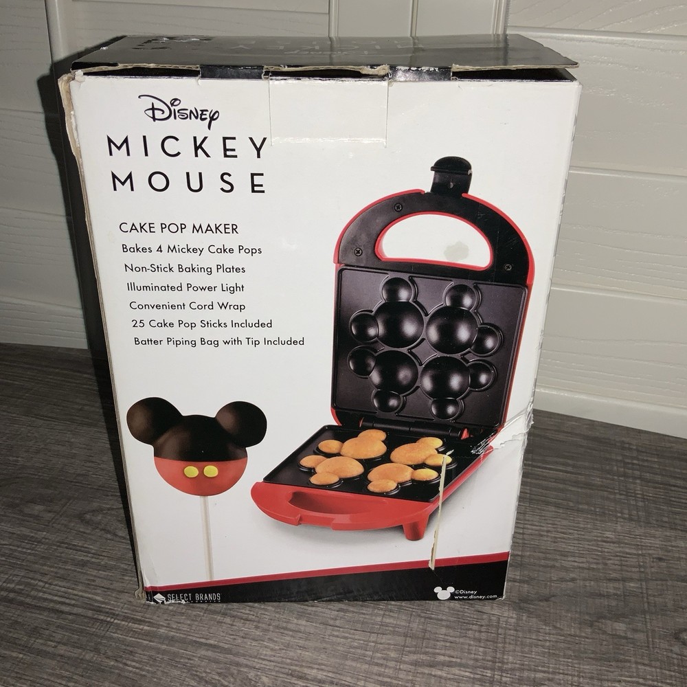 DISNEY MICKEY MOUSE CAKE POP MAKER Damaged Box