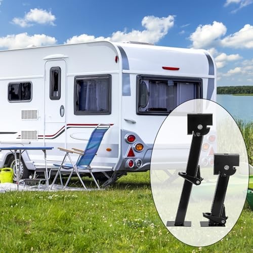 2 Pack Trailer Stabilizer Jacks, Telescoping RV Camper Accessories with