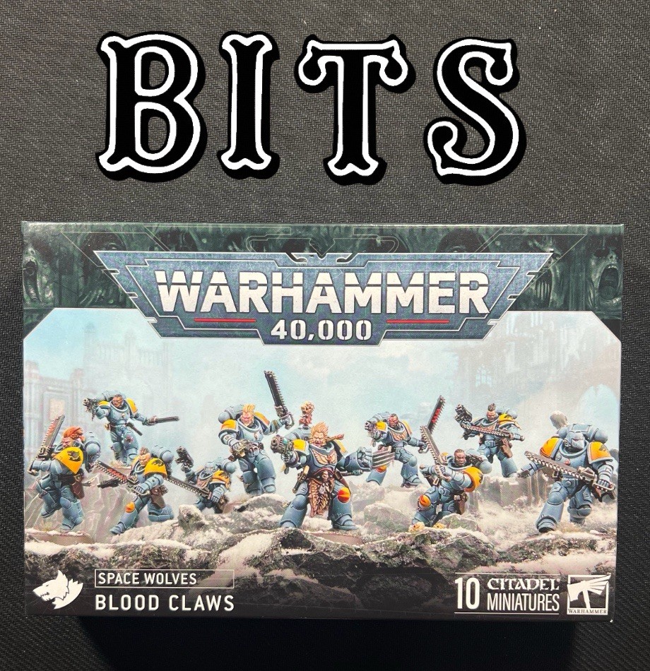Warhammer 40k Space Wolves Blood Claws Bits Marine Marines Astartes Wolf Bitz