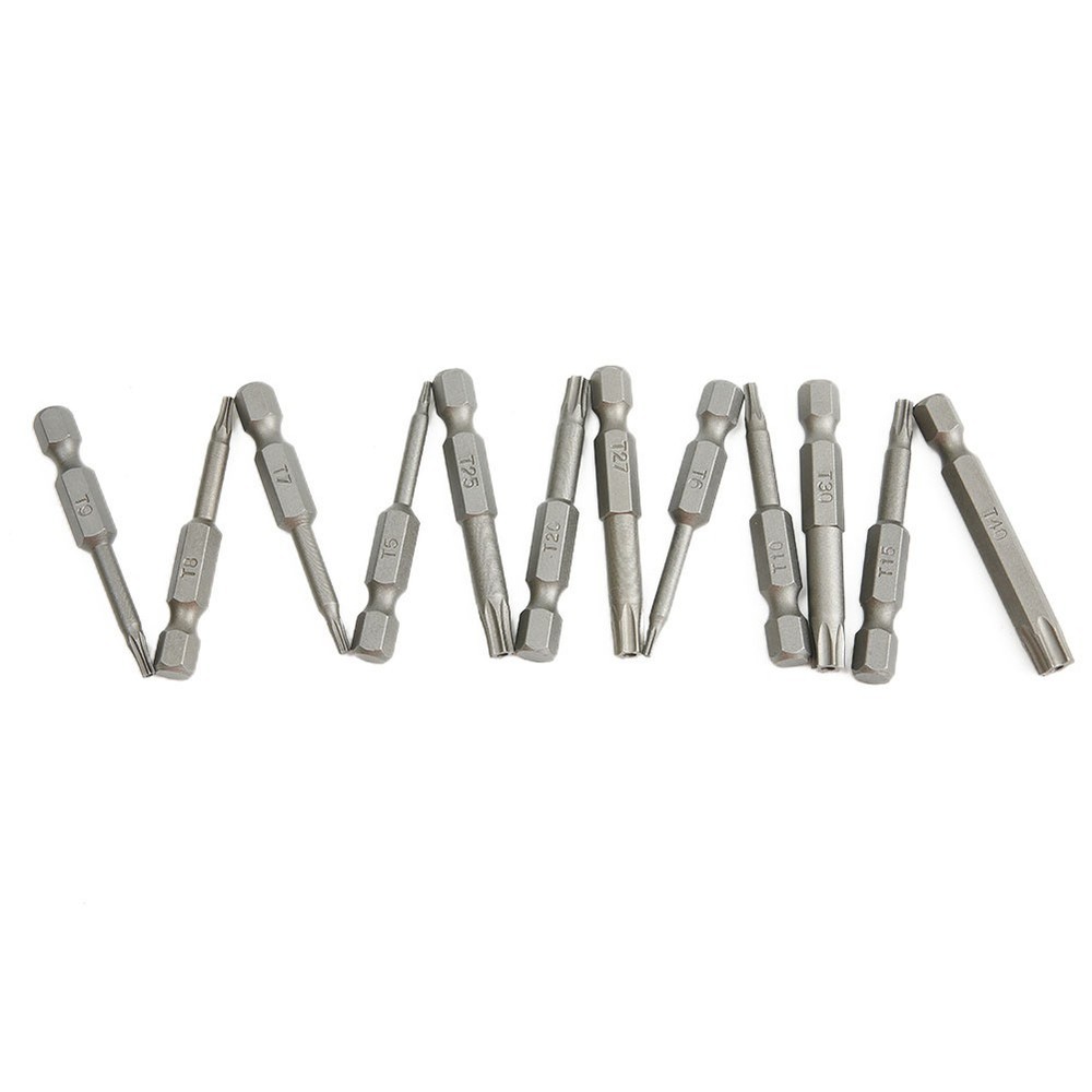 Efficient Tool Kit with Magnetic For Torx Bits Features All Essential Sizes