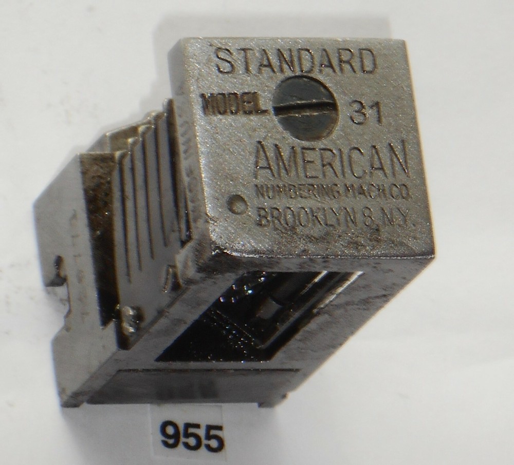 Letterpress Numbering machine | (Standard#31) | 092