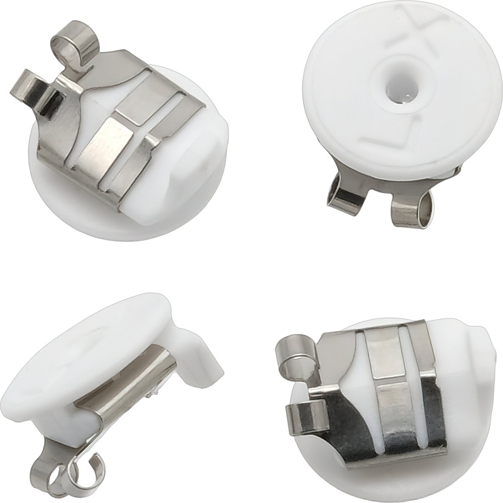 Locking Earring Backs for Silver earrings, 2 Pair