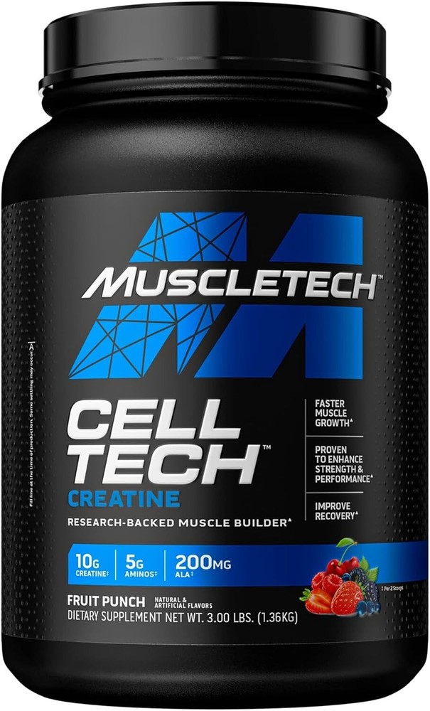 Cell-Tech™ Creatine, Fruit Punch, 6 lb (2.72 kg)