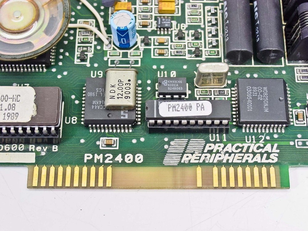 Practical Peripherals PM2400 8-Bit Internal ISA Modem Card A1010600 Rev B