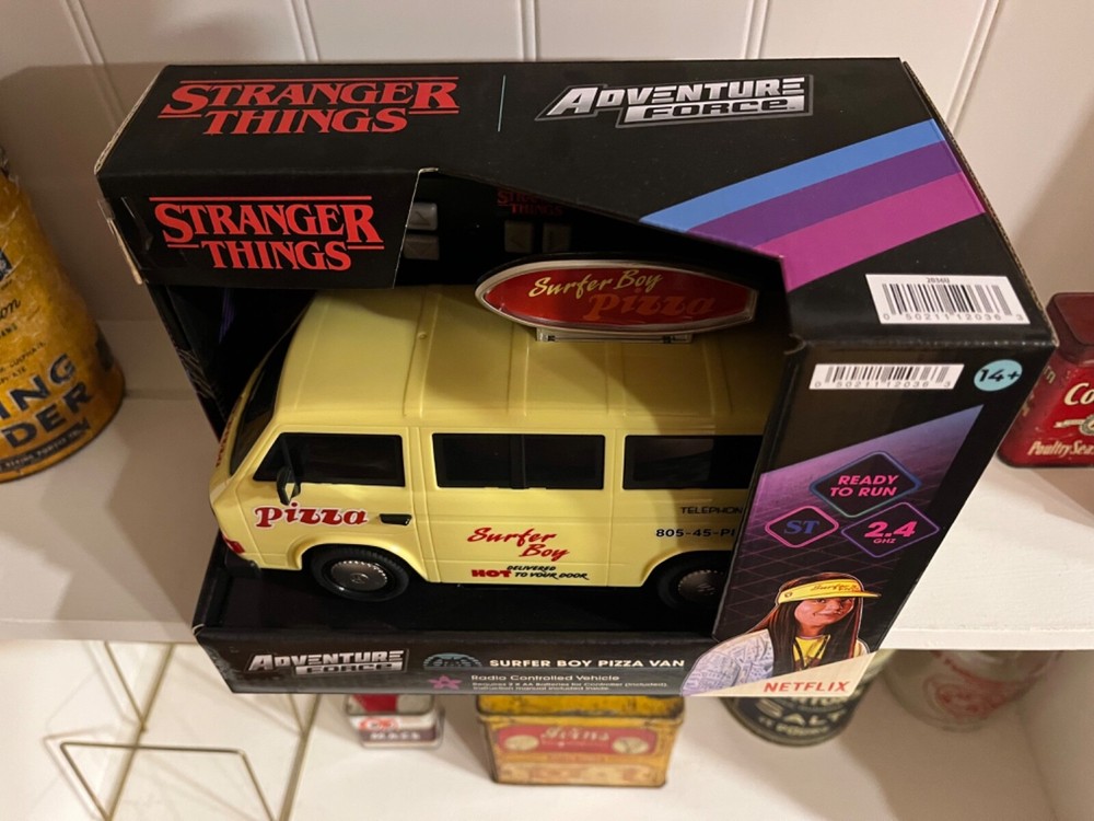 Surfer Boy Pizza Remote Control Van - Stranger Things - Vanagon - Argyle