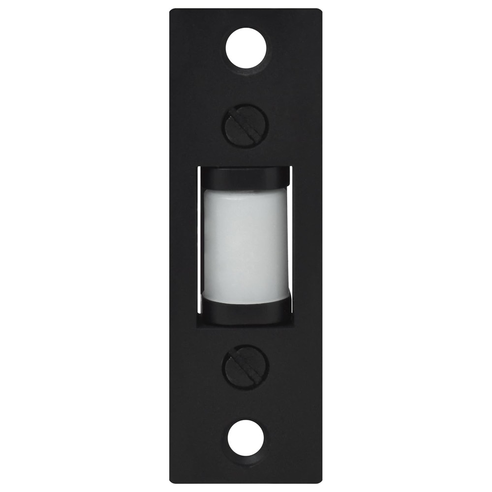 Nuk3y Heavy Duty Adjustable Solid Brass Roller Catch with T Strike Black