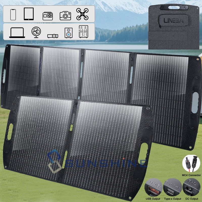 100W 200W 12V 23% High Efficiency Mono Solar Panel PV Module for Marine Caravan