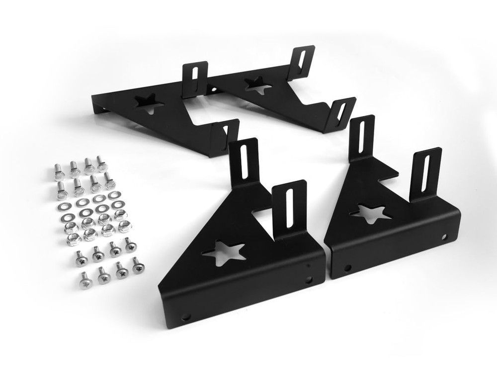 HzCHSyanna 2 Amp Amplifier Rack Audio Systems Stacking Brackets for...