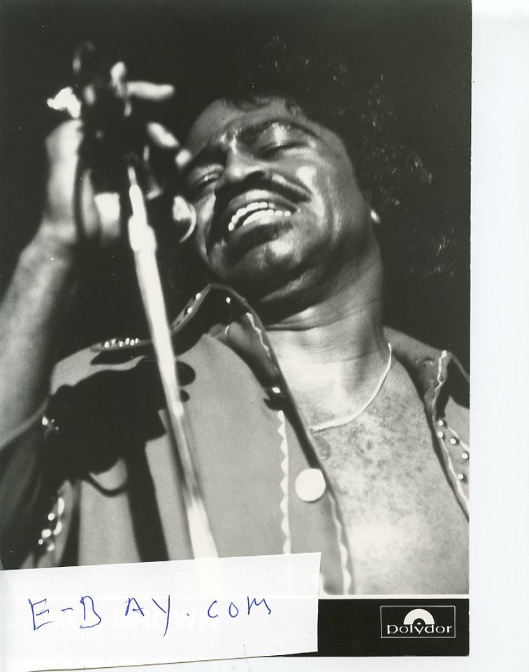 JAMES BROWN   ORIG  8X10 PHOTO X8087