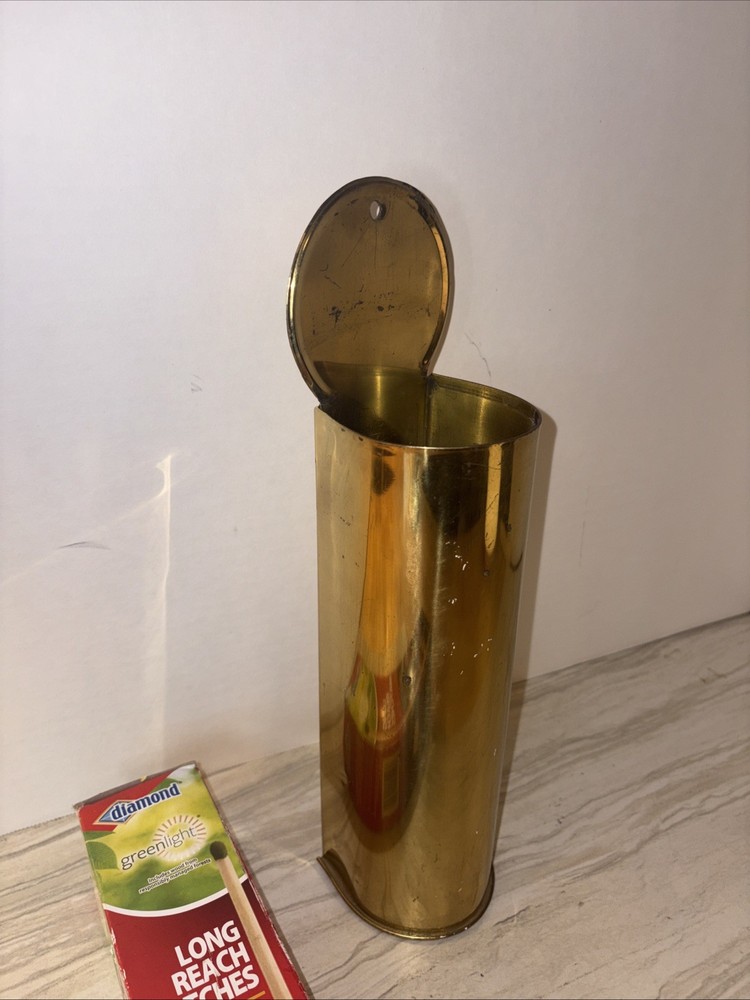 Brass Metal Long Match Holder