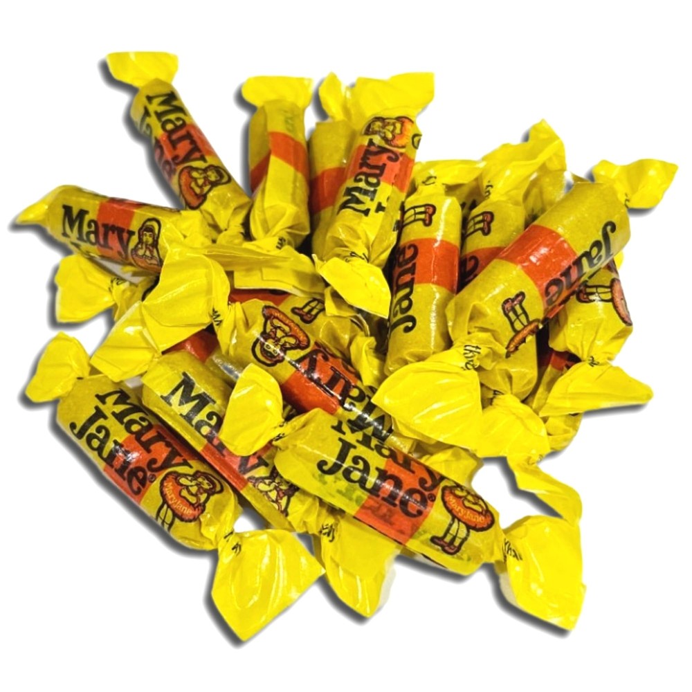 Bite Size Mary Jane Peanut Butter Candy Value Pack | 5 Pound Bulk Bag