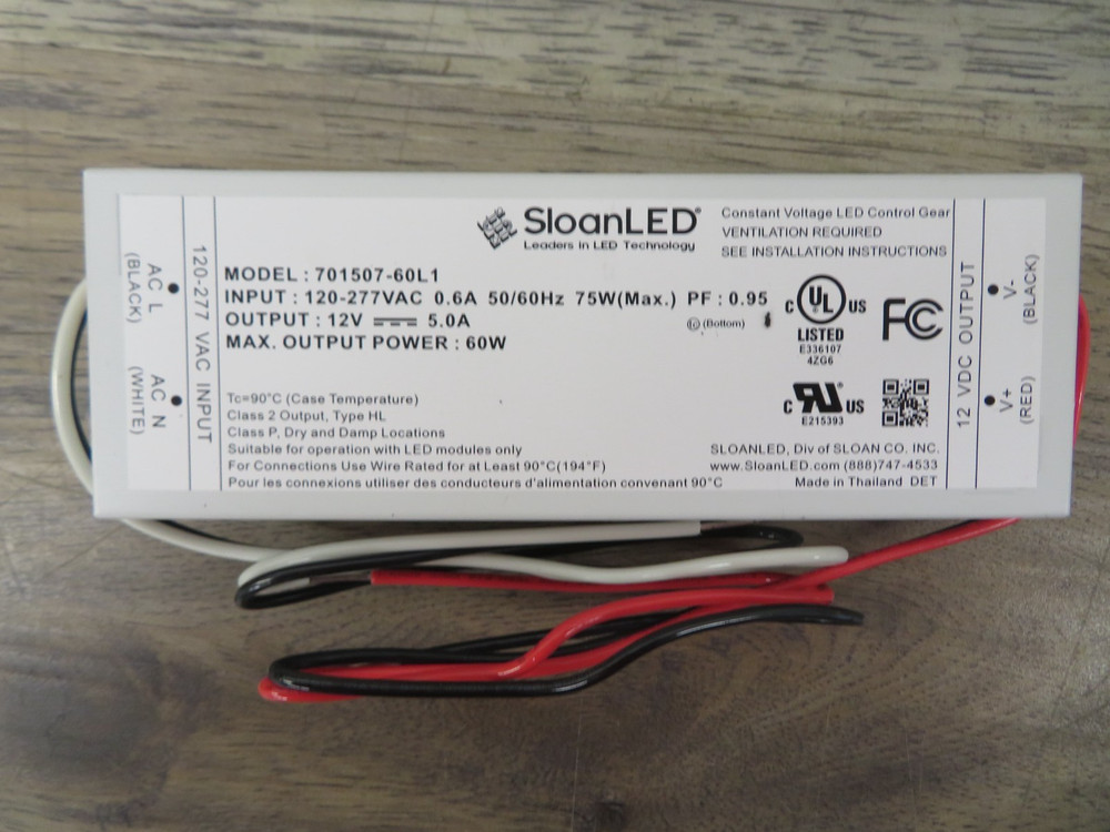SloanLED 701507 - 60L1 Power Supply