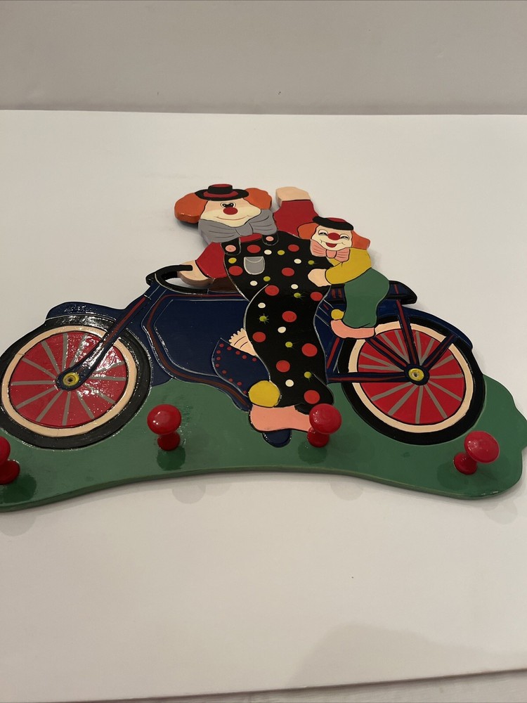 1960s 70s CIRCUS CLOWN COAT RACK By Nanco