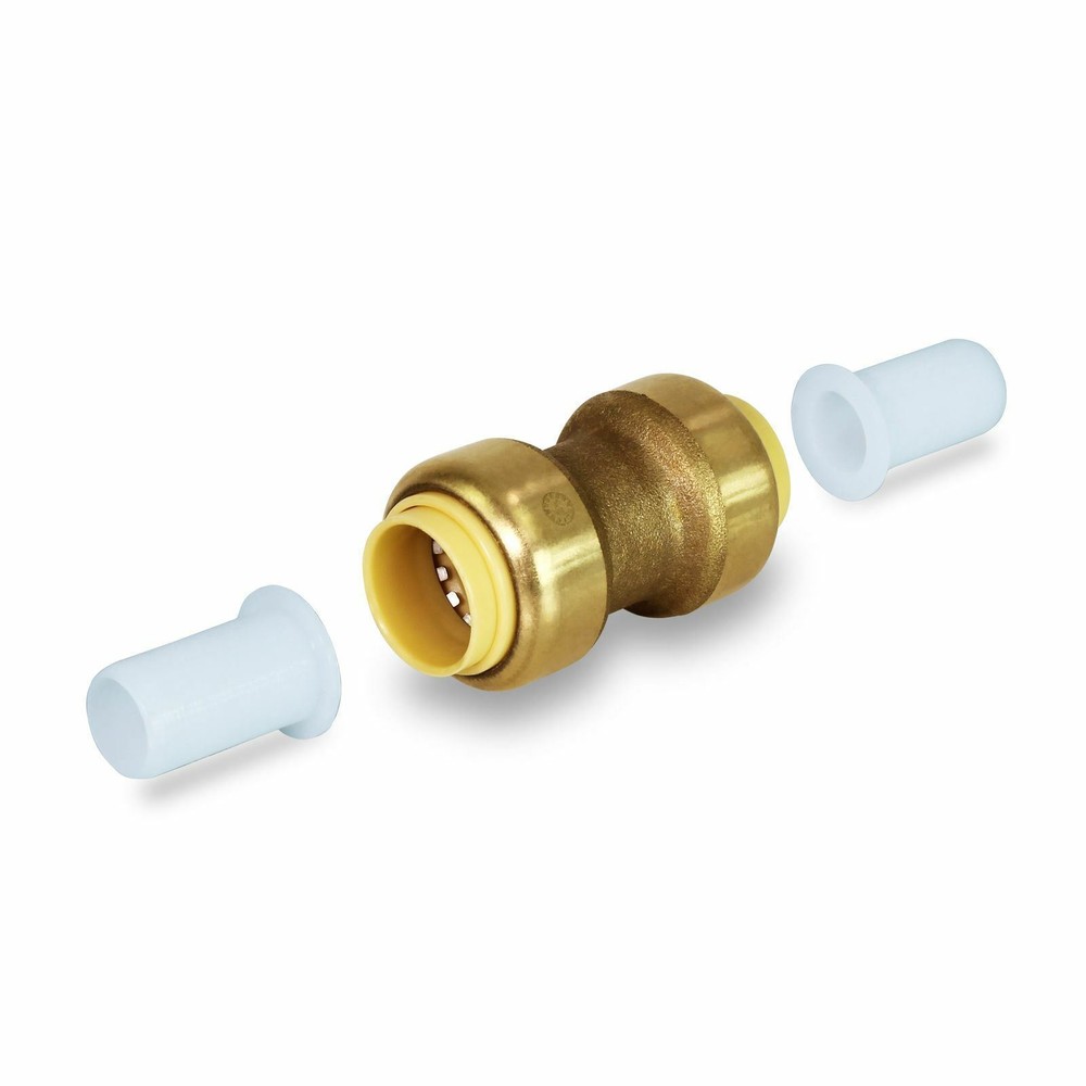 Pushlock® 1 Inch Long Coupling for Push x Push Fitting, Durable, Easy to Install