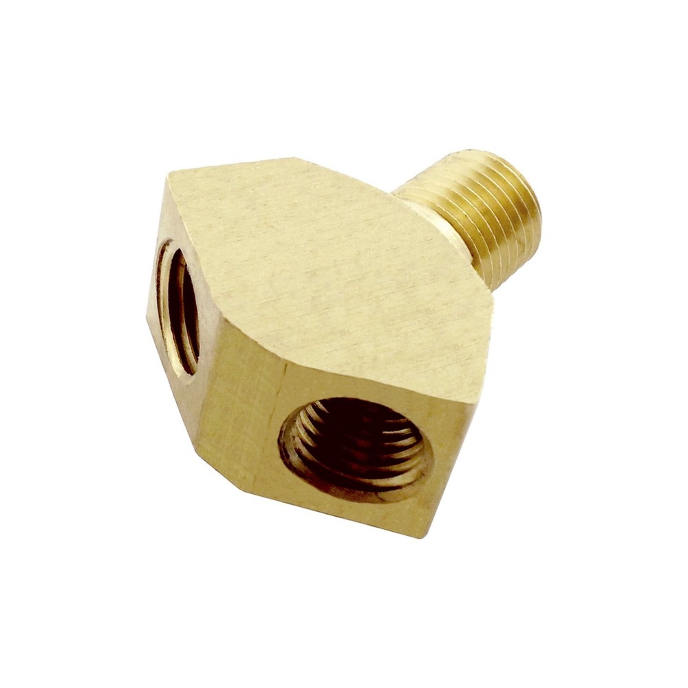 REGULATOR FITTING - WYE - 1/4" MPT - (2) 1/4" FPT