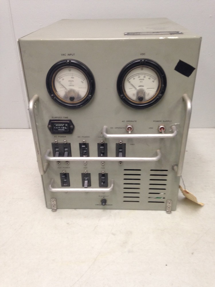 Control, Power Supply only 607 hours AC DC Meteorological measuring set