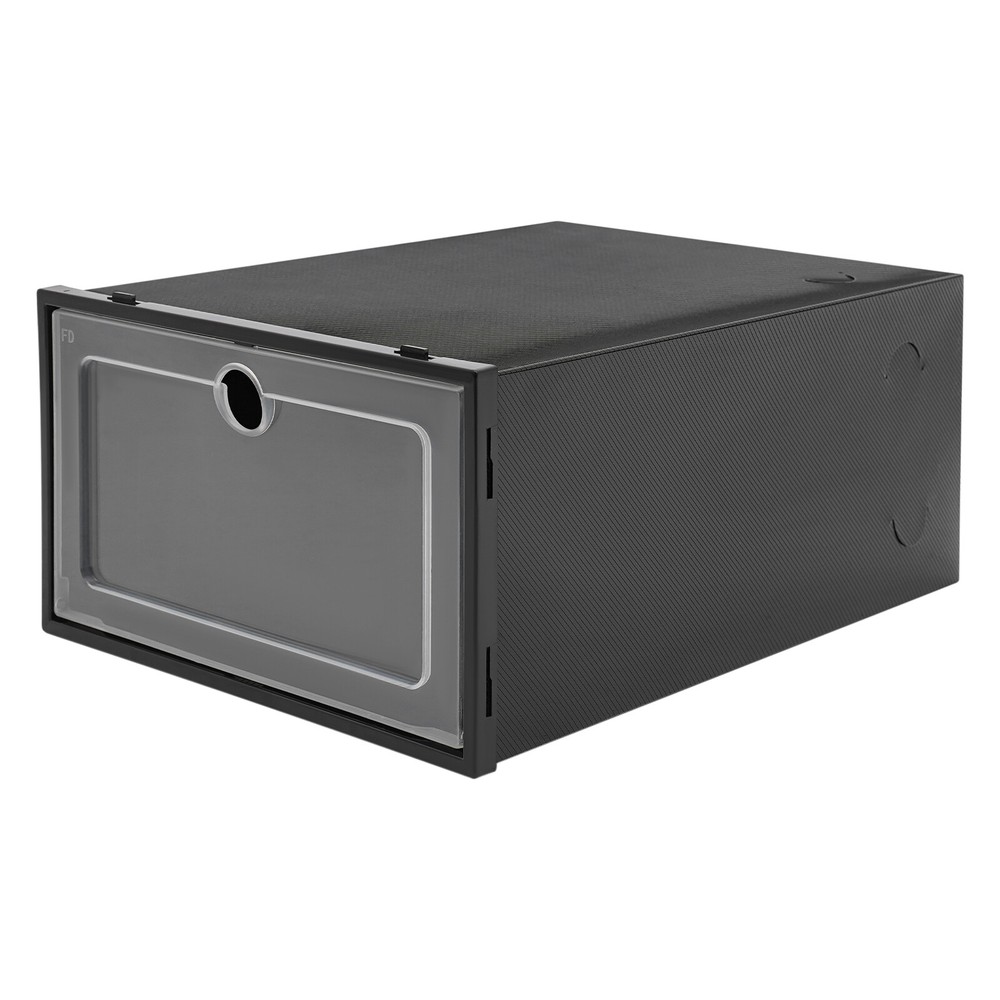 24 Pack Shoe Storage Boxes, Stackable Shoe Boxes, Shoe Storage Organizer NEW